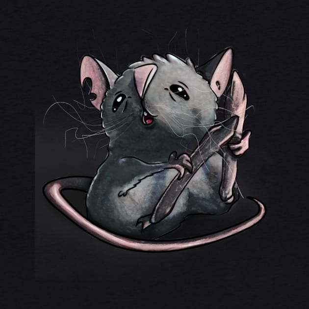 Cute rat for rats lovers by GlitterMess